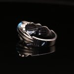انگشتر مردانه نقره فیروزه نیشابوری کد 11784